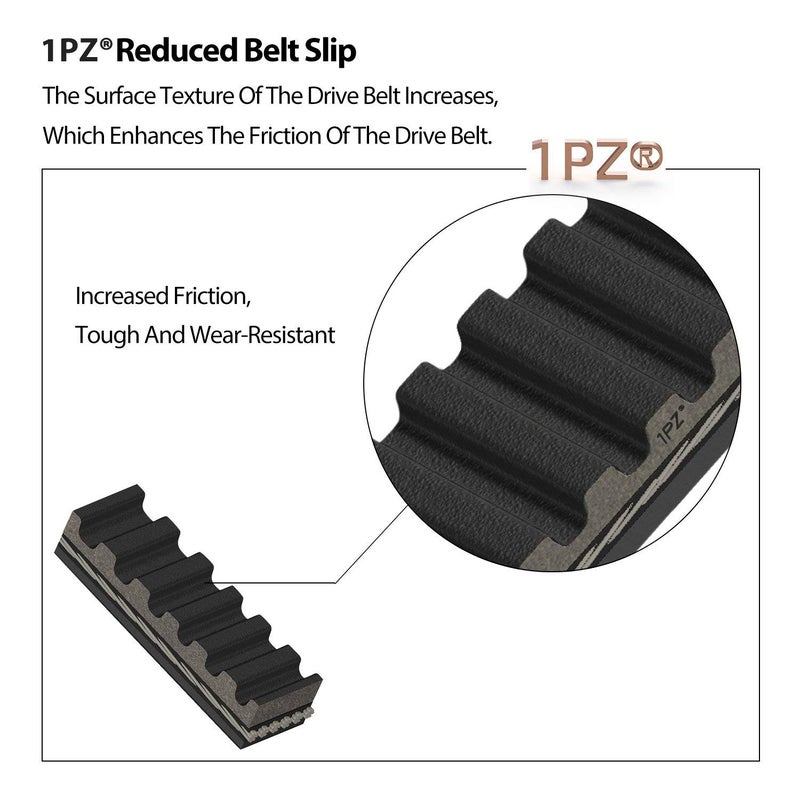 1PZ حزام قيادة CVT فئة 1PZ V1P-743 الممتاز 743-20-30 لسكوتير GY6 125cc 150cc 152QMI 157QMJ قصير الحالة، موبييد، ATV، كارت - Image 4